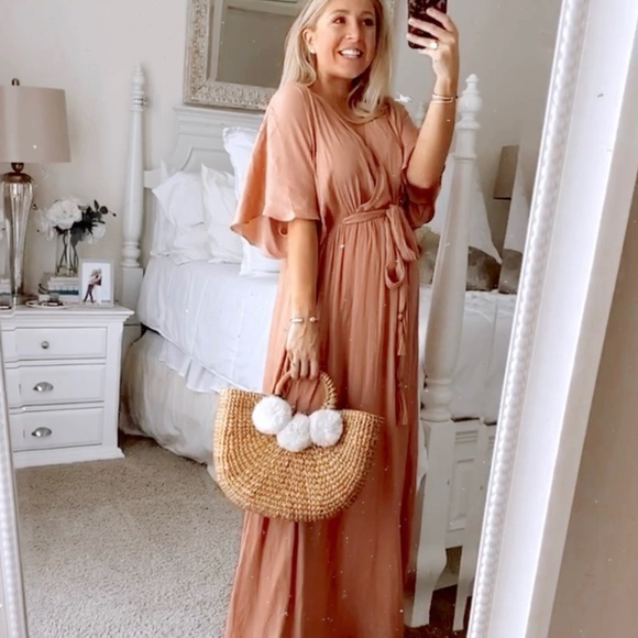 Red Dress Boutique Dresses & Skirts - Red Dress Pink Maxi Dress